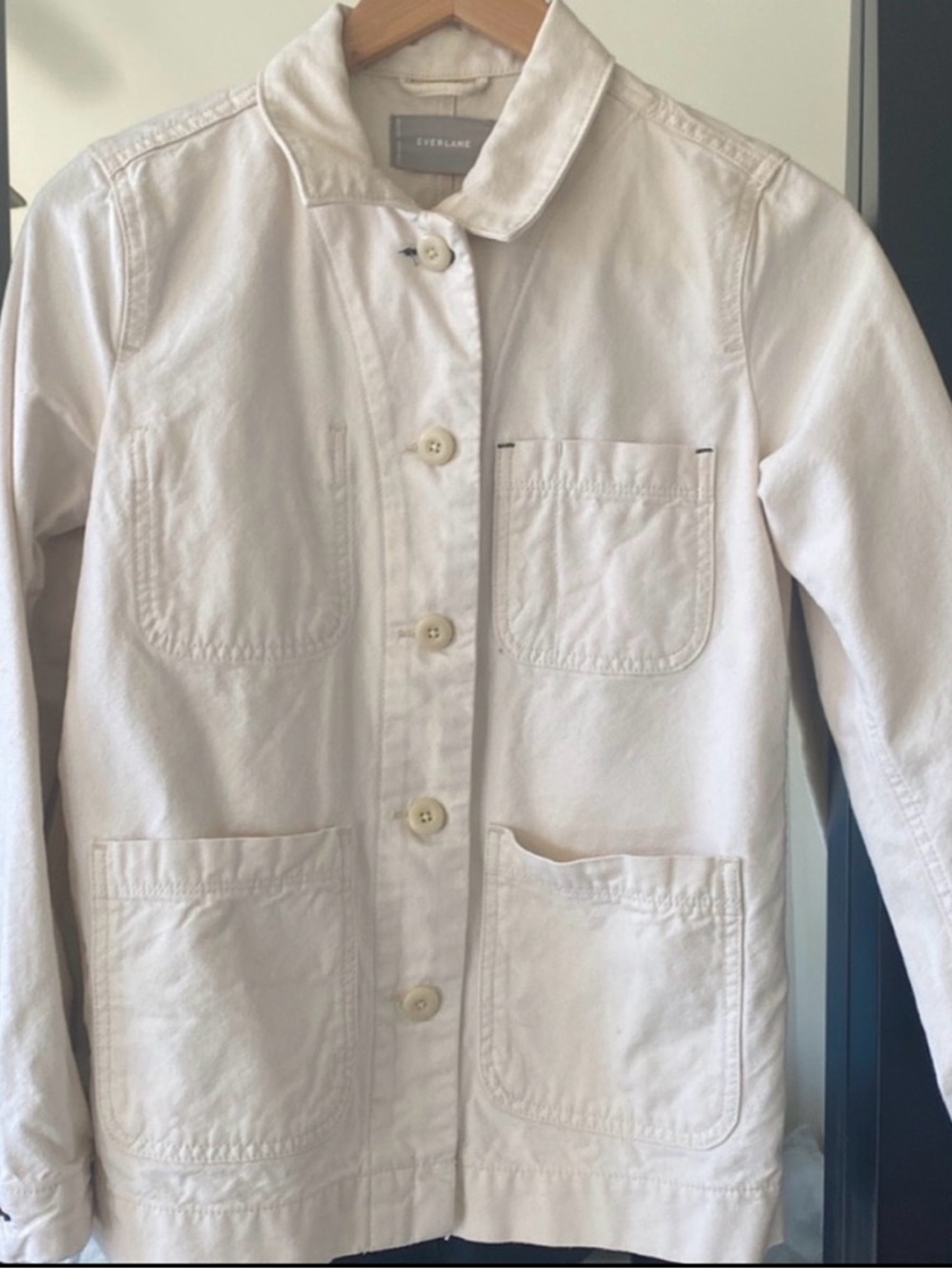 Everlane Women's Chore Jacket in Off-White/Cream